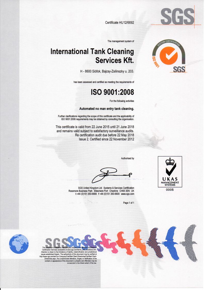 cert ISO 9001 2008 en